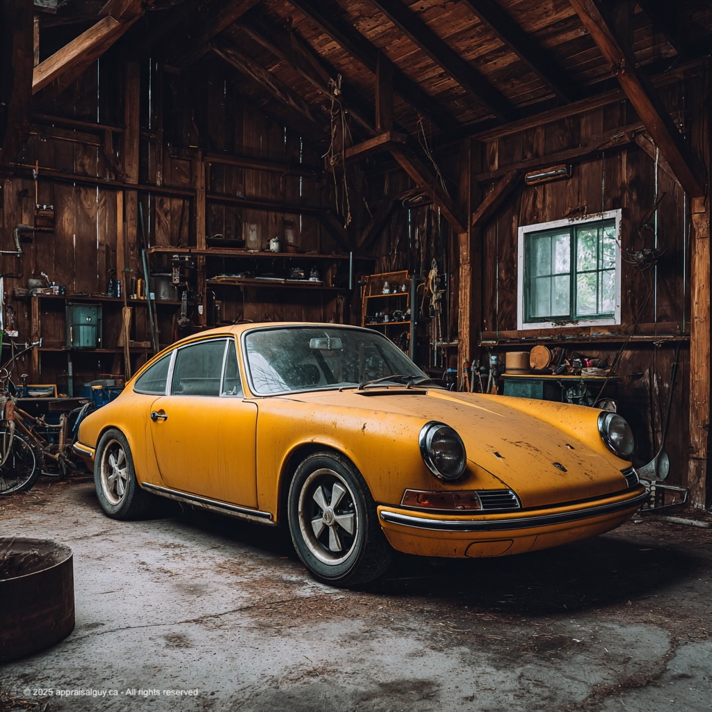Porsche 911 barn find